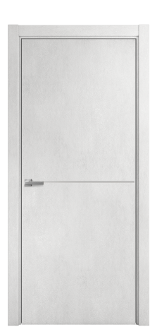 Дверь межкомнатная Slot 10-001 Цвет Бетон известковый Покрытие ПВХ ORIGINAL Наличник L 75 Цена 28450