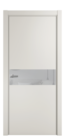 Дверь межкомнатная Ветро 11 Цвет Лайт Грей Покрытие ПВХ SOFT (ПЭТ) Наличник L 75 Цена 34600