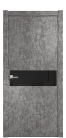 Дверь межкомнатная Ветро 11 Цвет Айс какао Покрытие ПВХ ФАКТУРНЫЕ Наличник L 75 Цена 34100