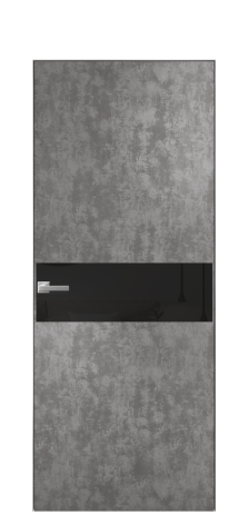 Дверь межкомнатная Ветро 11 Цвет Айс какао Покрытие ПВХ ФАКТУРНЫЕ Наличник Скрытый короб хром Цена 41000