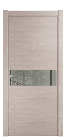 Дверь межкомнатная Ветро 11 Цвет Дуб Имбирь Покрытие Шпон натуральный  Наличник L 75 Цена 52150