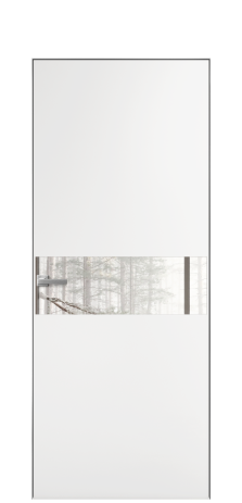 Дверь межкомнатная Vetro 11 Цвет Крем Покрытие Эмаль  Наличник L 50 Цена 45575