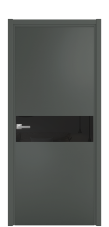 Дверь межкомнатная Vetro 11 Цвет Ирис Покрытие Эмаль  Наличник L 50 Цена 45575