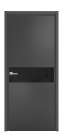 Дверь межкомнатная Vetro 11 Цвет Какао Покрытие Эмаль  Наличник L 50 Цена 45575