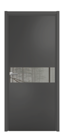 Дверь межкомнатная Vetro 11 Цвет Пудра Покрытие Эмаль  Наличник L 50 Цена 45575