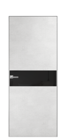 Дверь межкомнатная Vetro 11 Цвет Орех NY светлый Покрытие ПВХ WOOD NATURAL Наличник Скрытый короб хром Цена 43060