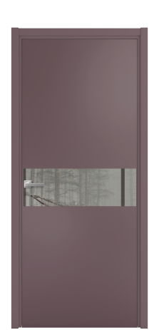 Дверь межкомнатная Vetro 11 Цвет Галечный Покрытие Эмаль  Наличник L 50 Цена 47573