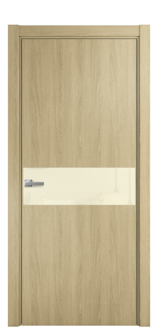 Дверь межкомнатная Vetro 11 Цвет Maderaira oak amber Покрытие ПВХ WOOD NATURAL Наличник L 75 Цена 24196