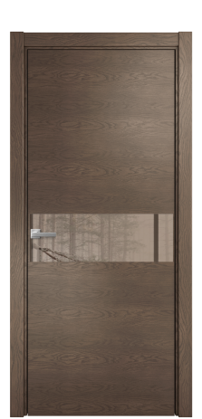 Дверь межкомнатная Vetro 11 Цвет Дуб Марракеш Покрытие Шпон натуральный  Наличник L 75 Цена 51650