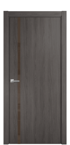 Дверь межкомнатная Vetro 13 Цвет Maderaira oak agate Покрытие ПВХ WOOD NATURAL Наличник L 75 Цена 24196