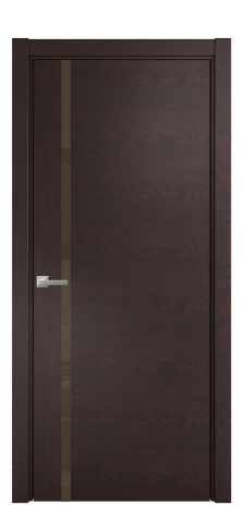 Дверь межкомнатная Vetro 13 Цвет Мореный Дуб Покрытие Шпон натуральный  Наличник L 75 Цена 51150