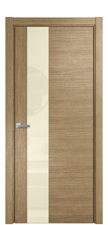 Дверь межкомнатная Ветро 14 Цвет Дуб Янтарь Покрытие Шпон масло  Наличник L 75 Цена 54275