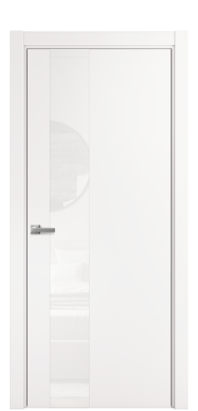 Дверь межкомнатная Ветро 14 Цвет Вайт Покрытие ПВХ SOFT (ПЭТ) Наличник L 75 Цена 34100