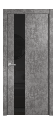 Дверь межкомнатная Vetro 14 Цвет Айс какао Покрытие ПВХ ФАКТУРНЫЕ Наличник L 75 Цена 34100