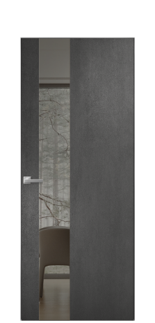 Дверь межкомнатная Vetro 14 Цвет Молочный Покрытие Эмаль  Наличник L 50 Цена 45575