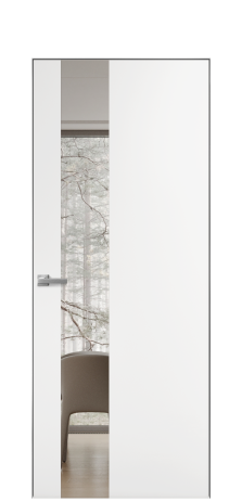 Дверь межкомнатная Vetro 14 Цвет Крем Покрытие Эмаль  Наличник L 50 Цена 45575