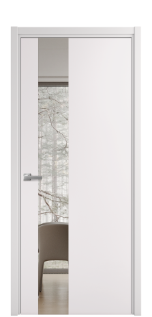 Дверь межкомнатная Vetro 14 Цвет Облачный Покрытие Эмаль  Наличник L 50 Цена 45575
