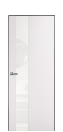 Дверь межкомнатная Vetro 14 Цвет Облачный Покрытие Эмаль  Наличник L 50 Цена 45575