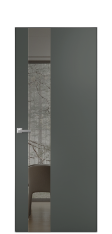 Дверь межкомнатная Vetro 14 Цвет Пихтовый Покрытие Эмаль  Наличник Скрытый короб хром Цена 64708