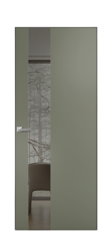 Дверь межкомнатная Vetro 14 Цвет Ирис Покрытие Эмаль  Наличник L 50 Цена 45575