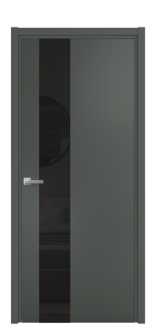 Дверь межкомнатная Vetro 14 Цвет Ирис Покрытие Эмаль  Наличник L 50 Цена 45575