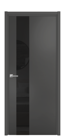 Дверь межкомнатная Vetro 14 Цвет Какао Покрытие Эмаль  Наличник L 50 Цена 45575