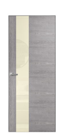 Дверь межкомнатная Vetro 14 Цвет Американский Орех Покрытие Шпон натуральный  Наличник L 75 Цена 56700