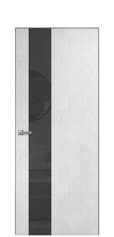 Дверь межкомнатная Vetro 14 Цвет Орех NY светлый Покрытие ПВХ WOOD NATURAL Наличник Скрытый короб хром Цена 43060