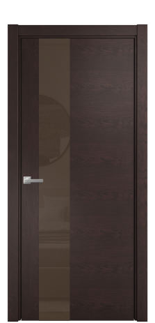 Дверь межкомнатная Vetro 14 Цвет Дуб Песочный Покрытие Шпон натуральный  Наличник Скрытый короб хром Цена 66610