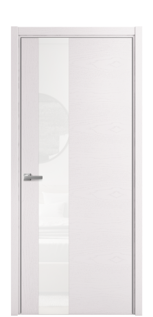 Дверь межкомнатная Vetro 14 Цвет Дуб Марракеш Покрытие Шпон натуральный  Наличник Скрытый короб хром Цена 66610