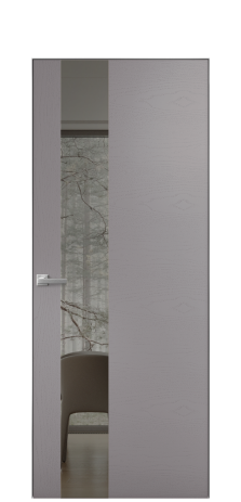 Дверь межкомнатная Vetro 14 Цвет Ясень Белый Покрытие Шпон крашеный  Наличник L 50 Цена 48775