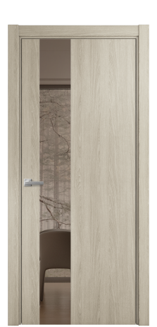 Дверь межкомнатная Vetro 14 Цвет Maderaira oak sand Покрытие ПВХ WOOD NATURAL Наличник L 75 Цена 26284