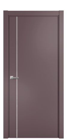 Дверь межкомнатная Ветро 17 Цвет Лиловый Покрытие Эмаль  Наличник L 75 Цена 46443