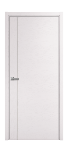 Дверь межкомнатная Vetro 17 Цвет Ясень Гриджио Покрытие Шпон крашеный  Наличник Скрытый короб хром Цена 64410