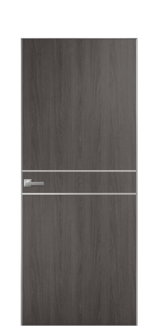 Дверь межкомнатная Slot 10-002 Цвет Maderaira oak agate Покрытие ПВХ WOOD NATURAL Наличник Скрытый короб хром Цена 40224