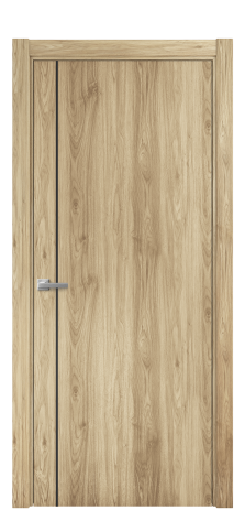 Дверь межкомнатная Слот 10-011 Цвет Орех светлый Покрытие ПВХ ПОД ДЕРЕВО Наличник L 75 Цена 31200