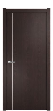 Дверь межкомнатная Слот 10-011 Цвет Мореный Дуб Покрытие Шпон натуральный  Наличник L 75 Цена 47350