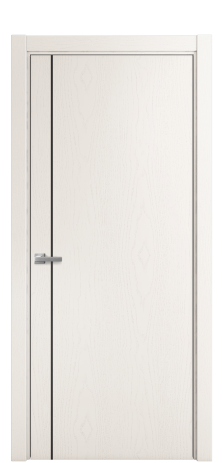 Дверь межкомнатная Слот 10-011 Цвет Ясень Молочный Покрытие Шпон крашеный  Наличник L 75 Цена 44475