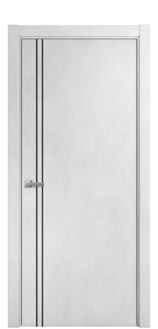 Дверь межкомнатная Slot 10-012 Цвет Бетон известковый Покрытие ПВХ ORIGINAL Наличник L 75 Цена 28450