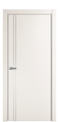 Дверь межкомнатная Slot 10-012 Цвет Молочный Покрытие Эмаль  Наличник L 75 Цена 41525