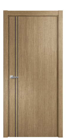 Дверь межкомнатная Slot 10-012 Цвет Дуб Янтарь Покрытие Шпон масло  Наличник L 75 Цена 49975