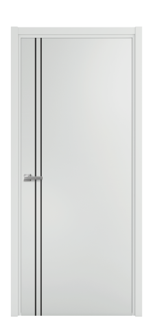 Дверь межкомнатная Slot 10-012 Цвет Лайт Грей Покрытие ПВХ SOFT (ПЭТ) Наличник L 75 Цена 31200