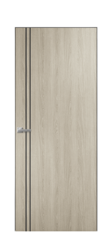 Дверь межкомнатная Slot 10-012 Цвет Maderaira oak sand Покрытие ПВХ WOOD NATURAL Наличник Скрытый короб хром Цена 55260