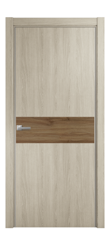 Дверь межкомнатная Duet 11 Цвет Maderaira oak sand Покрытие ПВХ WOOD NATURAL Наличник L 75 Цена 22988