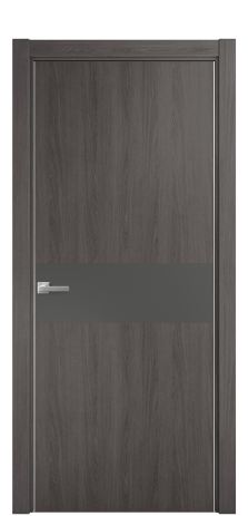 Дверь межкомнатная Duet 11 Цвет Maderaira oak agate Покрытие ПВХ WOOD NATURAL Наличник L 75 Цена 22988