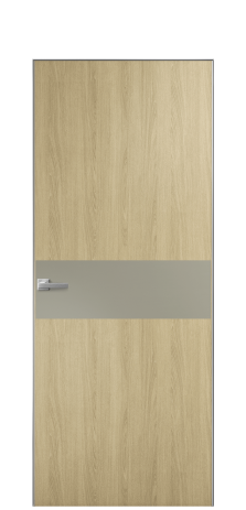 Дверь межкомнатная Duet 11 Цвет Maderaira oak amber Покрытие ПВХ WOOD NATURAL Наличник Скрытый короб хром Цена 39128