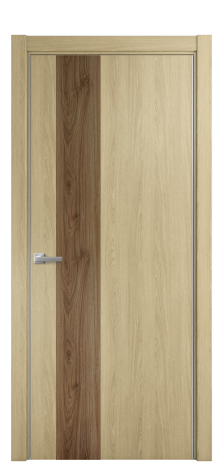 Дверь межкомнатная Duet 14 Цвет Maderaira oak amber Покрытие ПВХ WOOD NATURAL Наличник L 75 Цена 22988