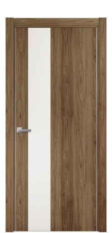 Дверь межкомнатная Duet 14 Цвет Орех NY классический Покрытие ПВХ WOOD NATURAL Наличник L 75 Цена 22988