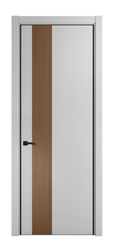 Дверь межкомнатная Дуэт 14 Цвет Телегрей Покрытие ЭМАЛИ Эмаль Наличник L 75 Цена 53556