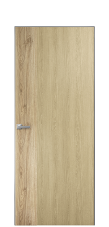 Дверь межкомнатная Duet 19 Цвет Maderaira oak amber Покрытие ПВХ WOOD NATURAL Наличник Скрытый короб хром Цена 39128